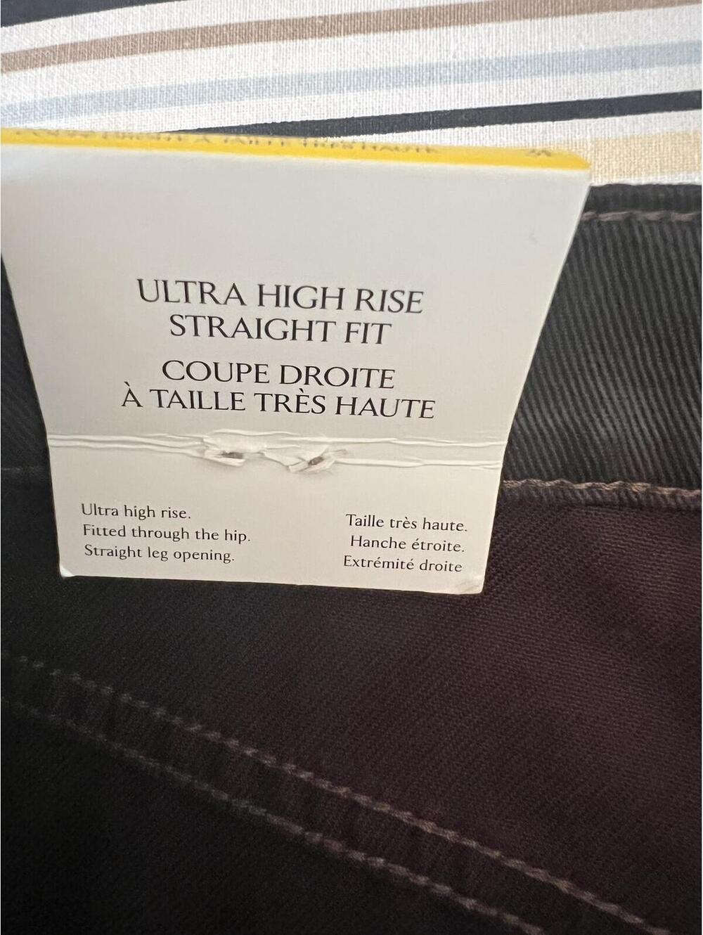 Banana Republic Ultra High Rise Straight Fit Pants Men's Size 31 NEW - Picture 8 of 9